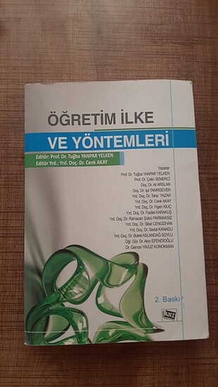 Öğretim ilke ve yöntemleri 