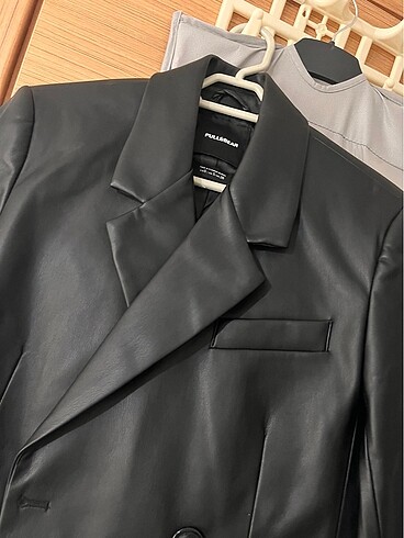 Pull and Bear Pull bear crop blazer ceket