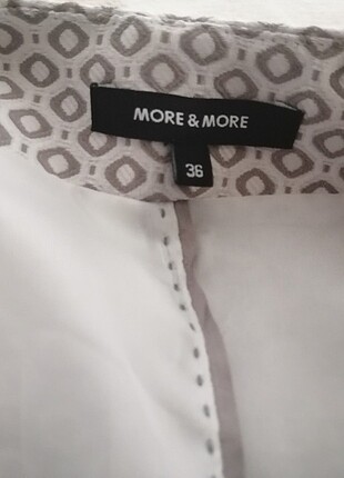 More&More More&more ince mevsimlik ceket