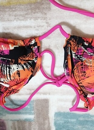 36 Beden pembe Renk Puma bikini üst sıfır ürün