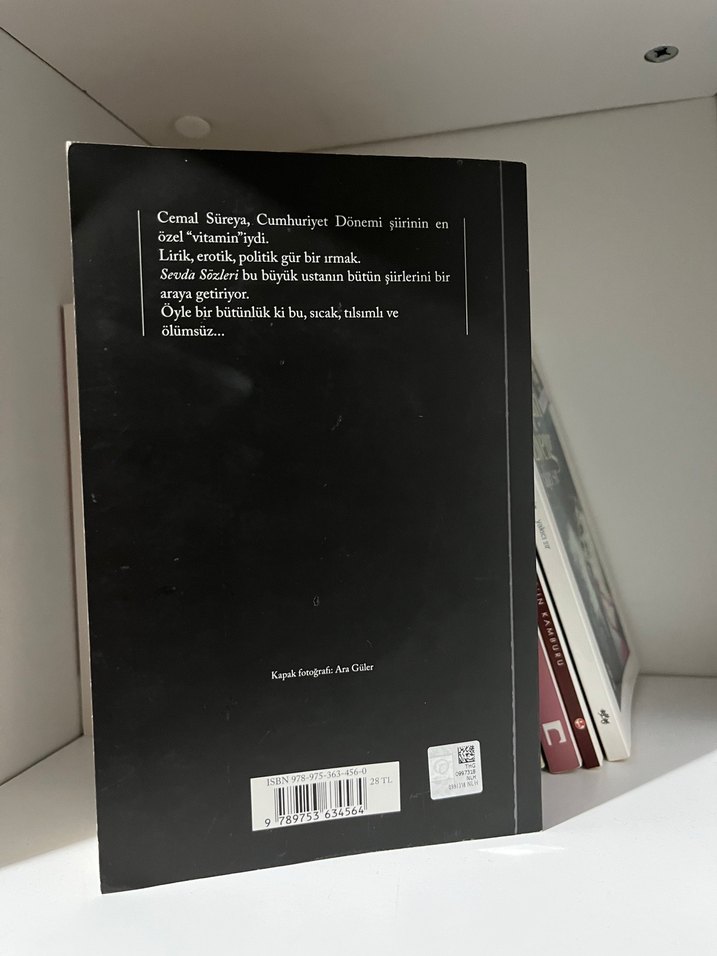 Cemal Süreya - Sevda Sözleri Şiir Kitabı - Görsel 2