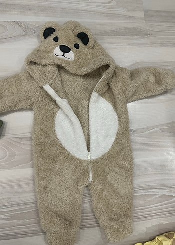 LC Waikiki Peluş bebek tulum takım