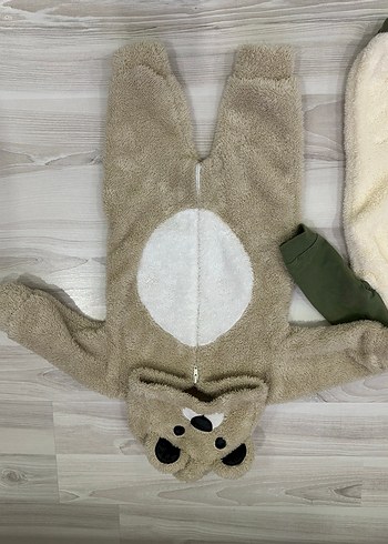 6 Ay Beden Peluş bebek tulum takım