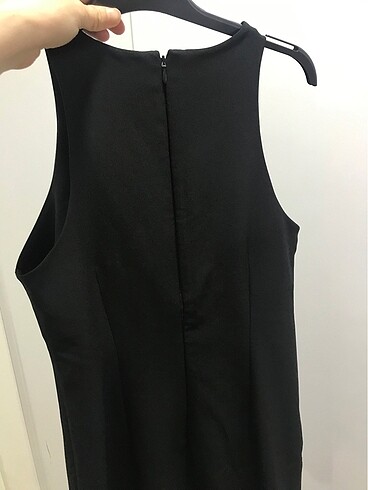 s Beden siyah Renk Lc Waikiki halter yaka elbise