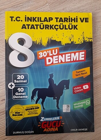 8. sınıf İnkılap Branş Denemesi