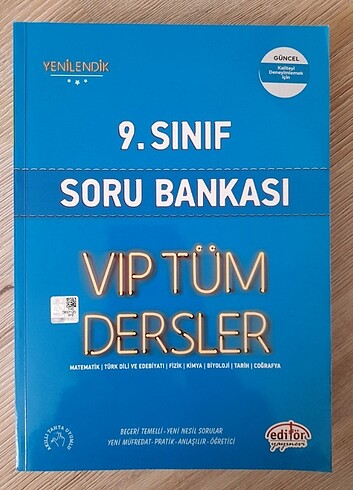 9. sınıf tüm dersler soru bankası