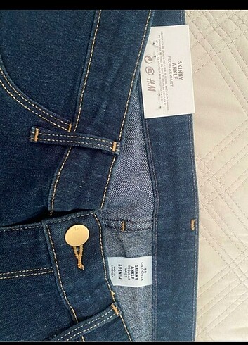 42 Beden lacivert Renk H&M Etiketli Skinny Jean