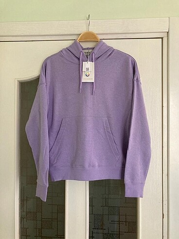 Pull & Bear Kanguru Cepli Kapüşonlu Basic Sweatshirt
