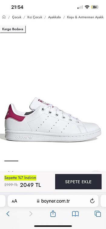 Stan smith ayakkabı