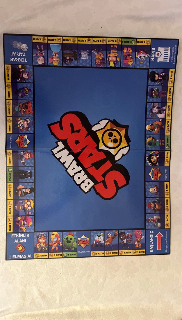 Brawl Stars Brawlopoly kutu oyunu - Görsel 5