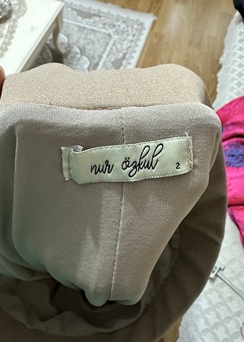 Bej Uzun Salaş Kadın Etek - Görsel 3