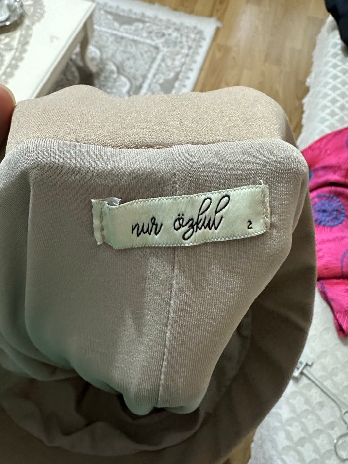 Bej Uzun Salaş Kadın Etek - Görsel 3