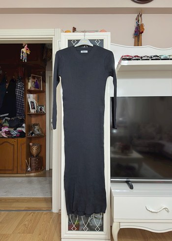 Uzun Kollu Uzun Elbise - Görsel 5