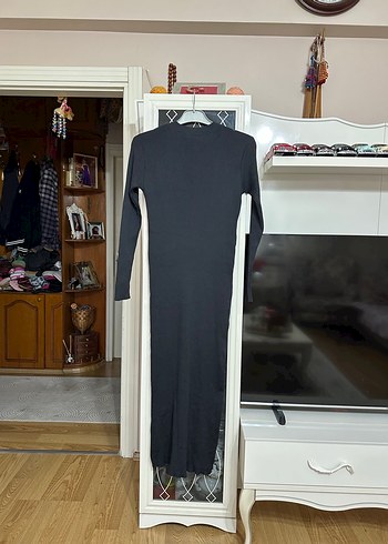 Uzun Kollu Uzun Elbise - Görsel 6