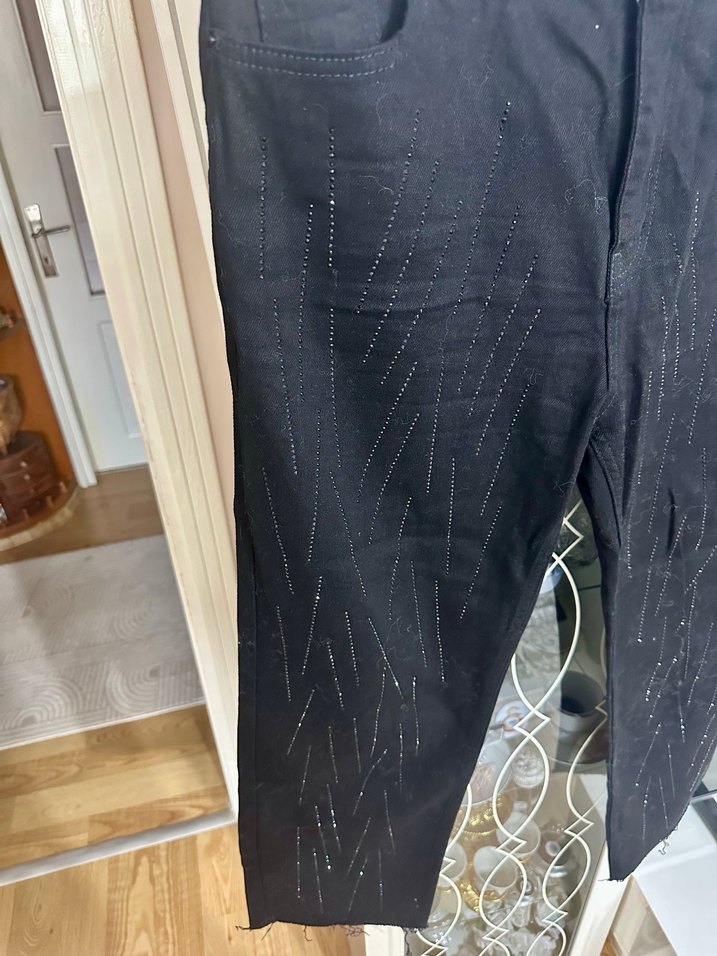 Taştı kot pantolon  - Görsel 3