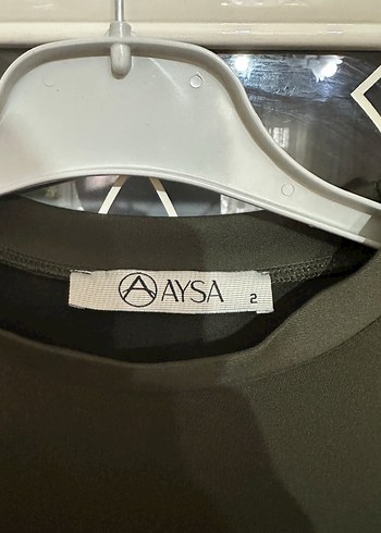 Kadın Salaş Kesim Haki Sweatshirt - Görsel 4