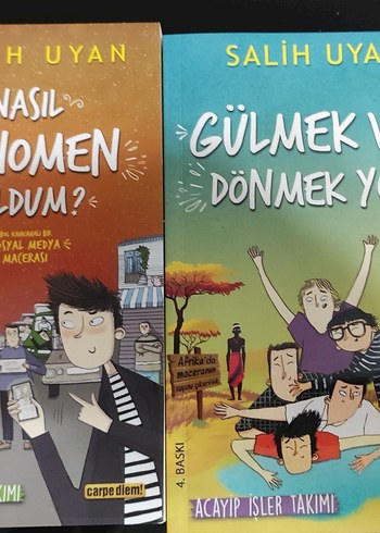 CARPEDİEM YAY.SALİH UYAN 2 ADET KİTABI