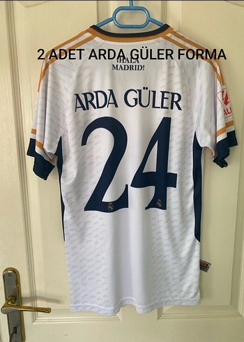 Arda Güler Baskılı Beyaz Spor Forma