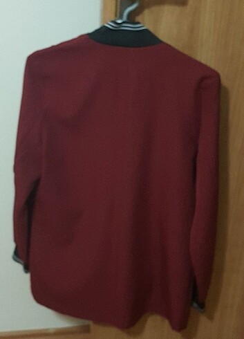 m Beden bordo Renk Blazer 