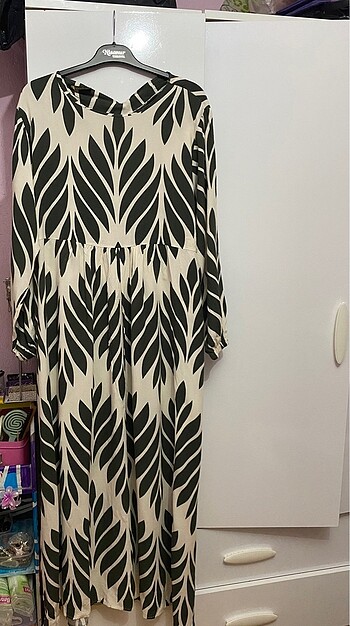 Tesettür şık elbise - Görsel 2