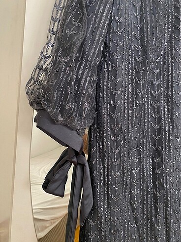 Simli tesettür abiye - Görsel 2