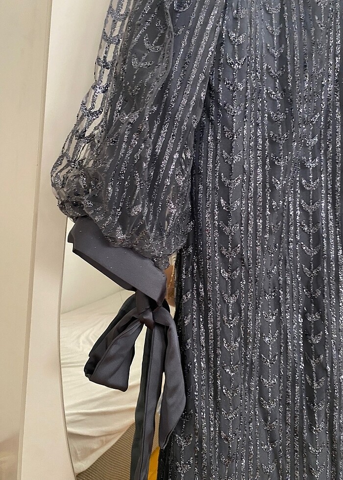 Simli tesettür abiye - Görsel 2