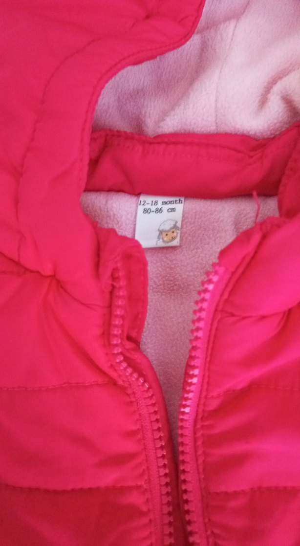 Kız bebek mont - Görsel 2