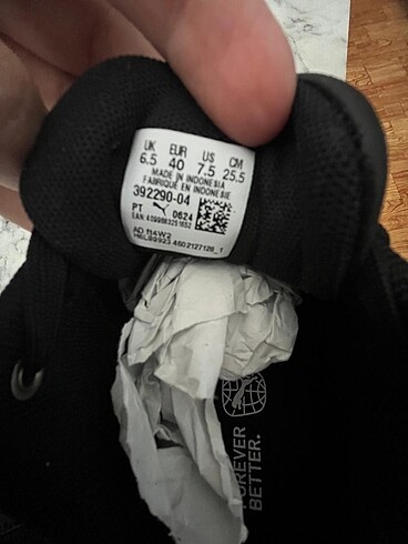 Puma puma erkek ayakkabı,hiç kullanılmadı