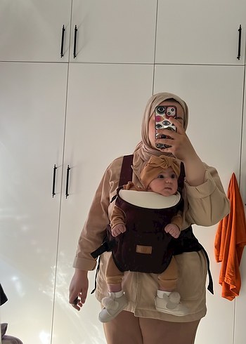 Siyah Bebek Taşıyıcı Kanguru - Görsel 3