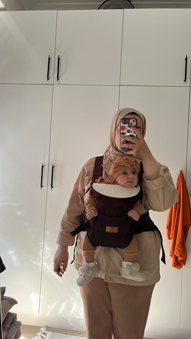 Siyah Bebek Taşıyıcı Kanguru - Görsel 3