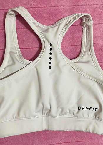 Nike Beyaz Spor Sütyeni - Görsel 2