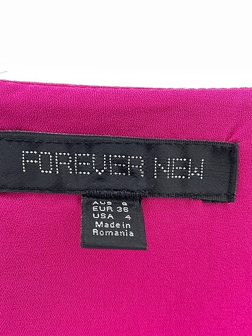 36 Beden pembe Renk Forever New Kısa Elbise %70 İndirimli.