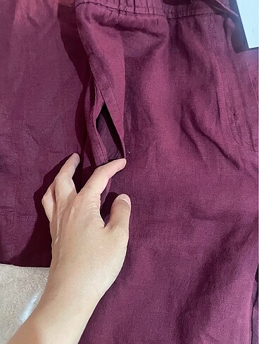m Beden bordo Renk Cos ikili takım