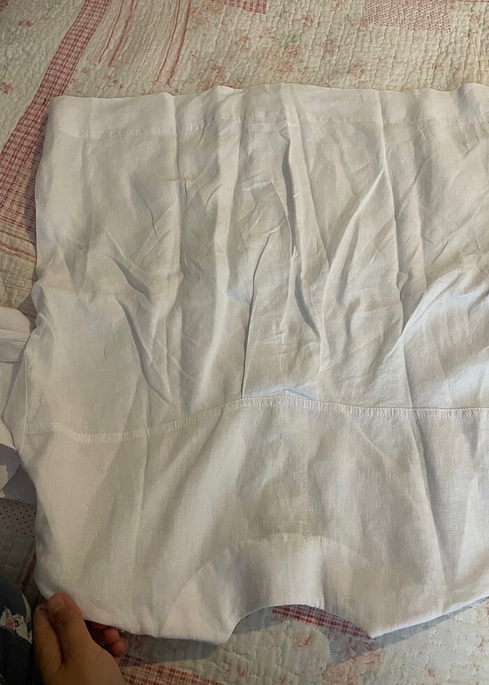 Cos keten gömlek - Görsel 3