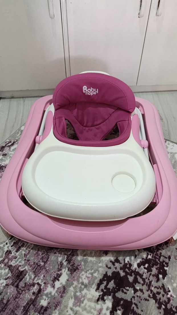 Pembe Bebek Yürüteci, Yumuşak Oturma Alanı - Görsel 2