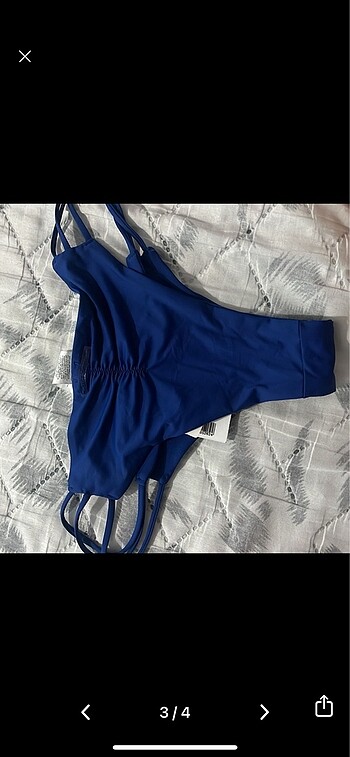 s Beden calzedonia bikini altı saks mavisi