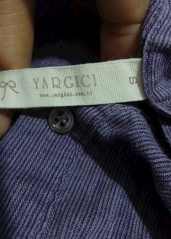 s Beden mor Renk boydan Düğmeli V Yaka Kolsuz keten Midi Elbise