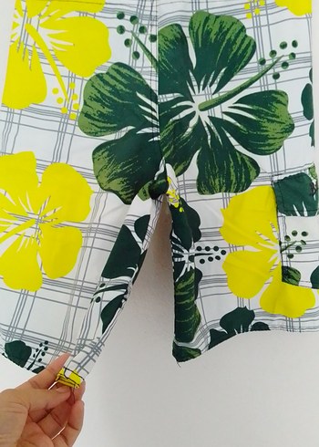 Renkli Desenli Erkek çocuk deniz Şortu - Görsel 2