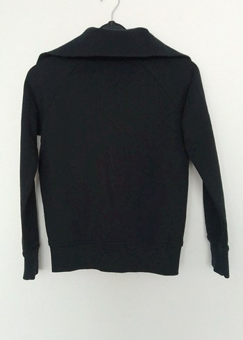 Diğer siyah swearshirt, Fermuarlı Ceket