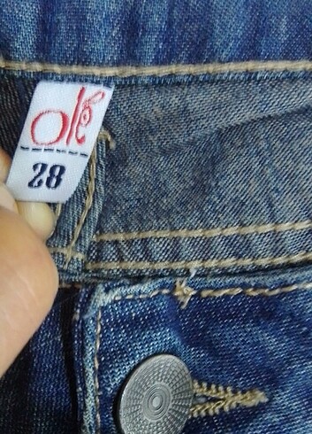 38 Beden lacivert Renk Bol paça kot pantolon