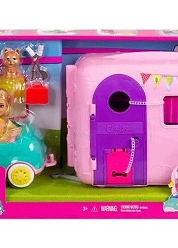 Barbie Orjinal Barbie ve Chelsea Karavan Oyun Seti