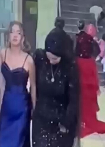 44 Beden siyah Renk Siyah abiye 