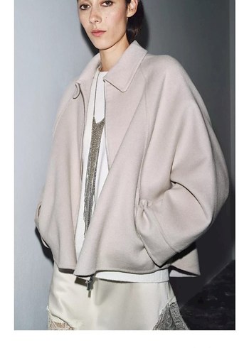 Zara Kaşe Ceket - Görsel 4