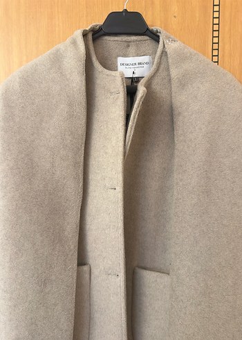 Sümeyye Kaçmaz Şal Yaka Kaşmir Kaban - Görsel 3