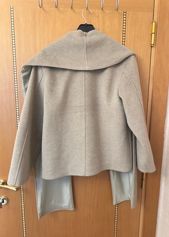 Sümeyye Kaçmaz Şal Yaka Kaşmir Kaban - Görsel 8