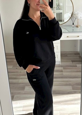 Alo Siyah Modal Eşofman Takımı - Görsel 3