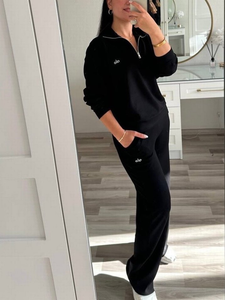 Alo Siyah Modal Eşofman Takımı - Görsel 2