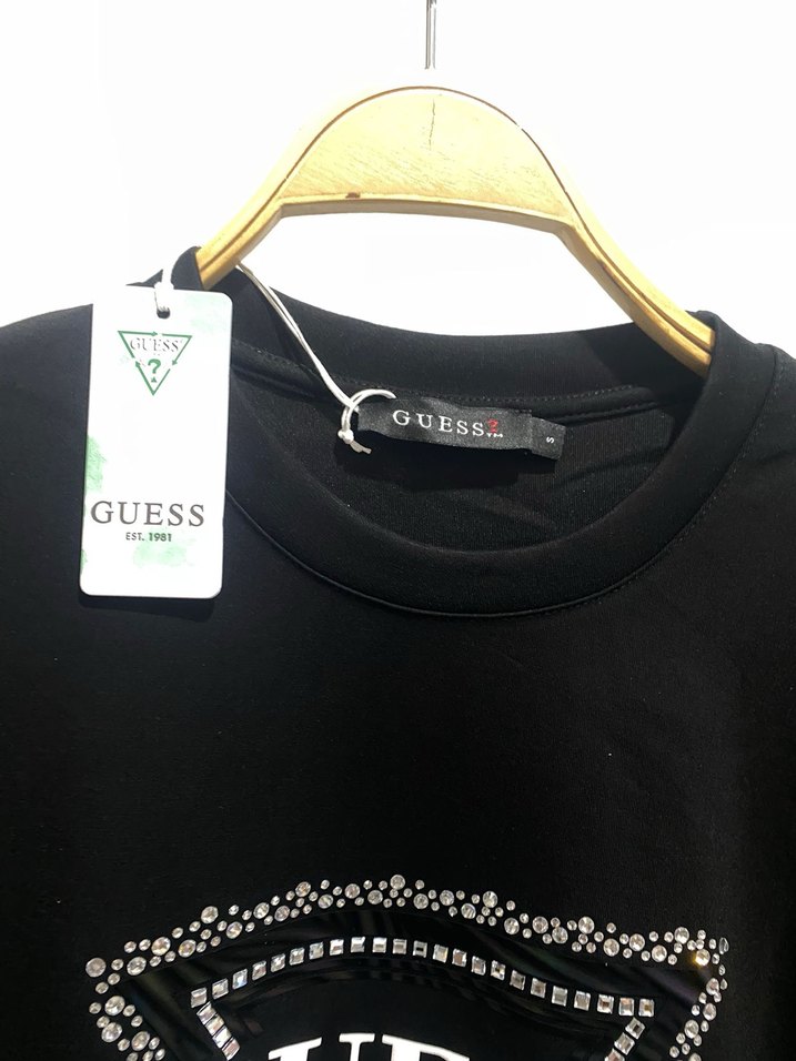 Guess Siyah Kadın Sweatshirt - Görsel 4