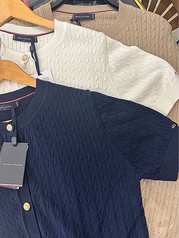 s Beden Tommy Hilfiger Örgü Hırka