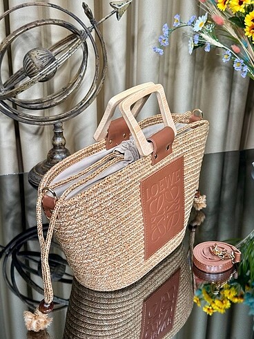 Beden camel Renk Loewe Çanta